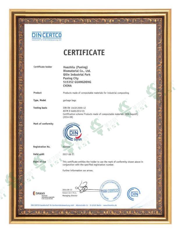 DIN认证书9G0004英语版