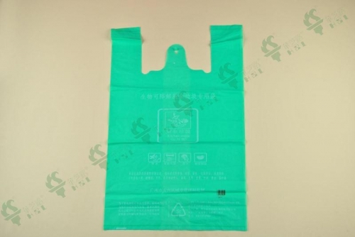 Starch-based biodegradable shopping bags